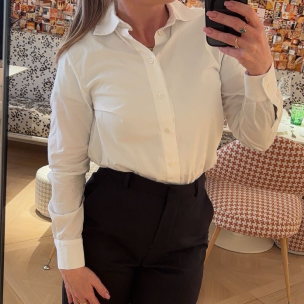 Dior Uniforme White Button Down Shirt - Picture 7 of 7